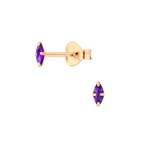 2x4mm Marquise Cubic Zirconia Stud Earrings - Wholesale - 3186 2x4mm Marquise Cubic Zirconia Stud Earrings - Wholesale - 3186