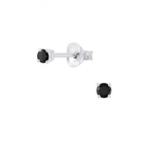 2mm Round Cubic Zirconia Silver Stud Earrings - Wholesale - 4778 2mm Round Cubic Zirconia Silver Stud Earrings - Wholesale - 4778