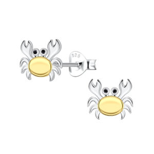Silver Crab Stud Earrings - 24359 Silver Crab Stud Earrings - 24359