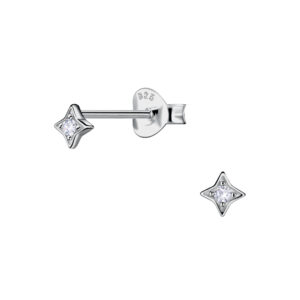 Silver Star Stud Earrings24061